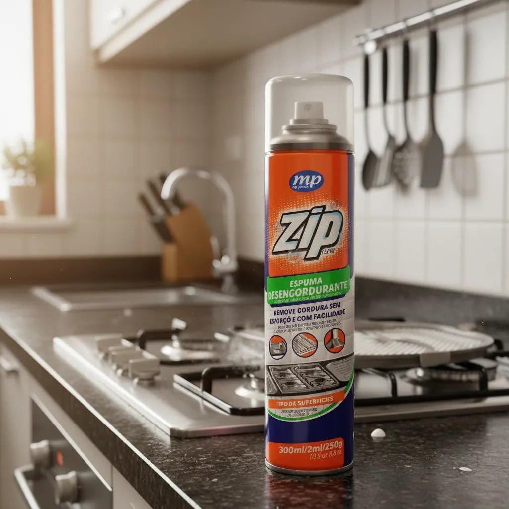 Zip Clean na pia da cozinha